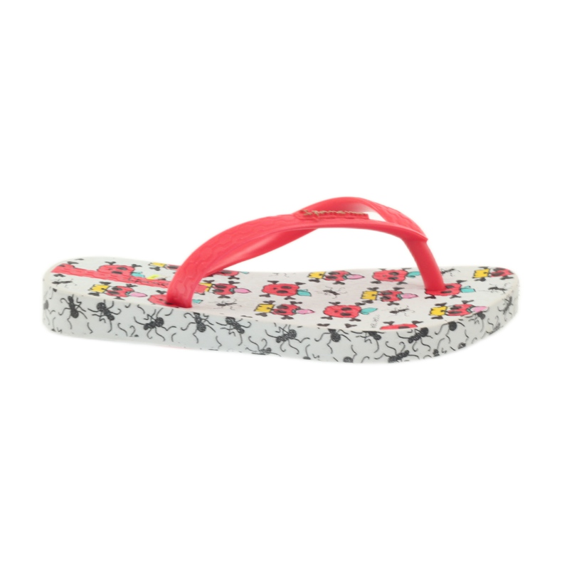 Ciabatte scarpe bambini Ipanema 81264 infradito per acqua bianco rosso 1