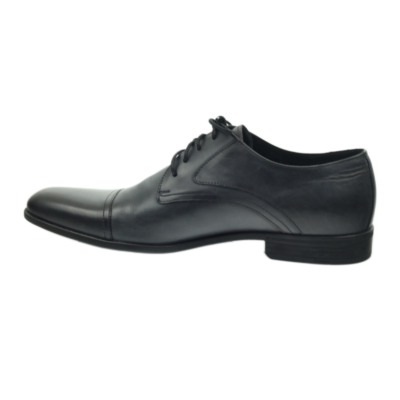Scarpe scarpe da uomo in pelle Pilpol 1674 grigio 3