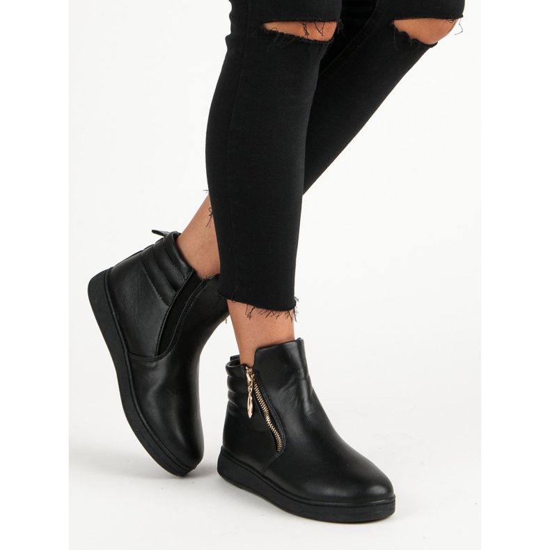 Sneakers nere sopra la caviglia nero 1