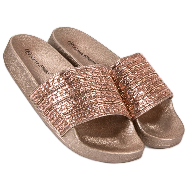 Eleganti pantofole rosa 1