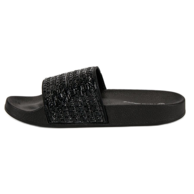 Eleganti pantofole nere nero 1