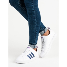 Vantaggio Adidas vs BB9620 bianca blu navy 2