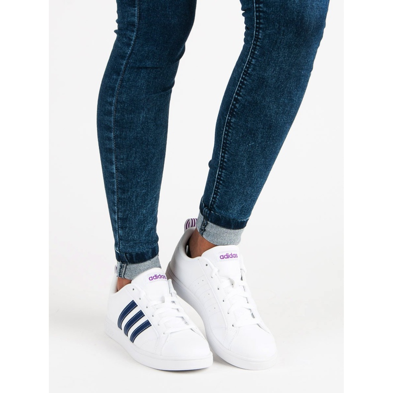 Vantaggio Adidas vs BB9620 bianca blu navy 1