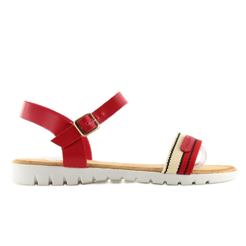 Sandali da donna rossi S25 rossi rosso 1