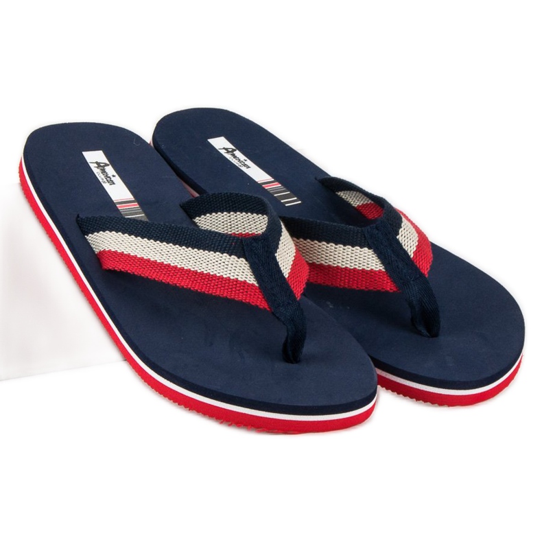American Club Ciabatte da donna americane blu 2
