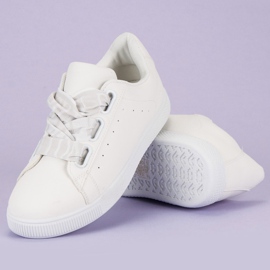 Sneakers bianche alla moda bianco 1