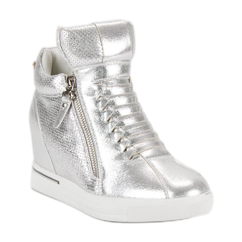 Sneakers argento grigio 1