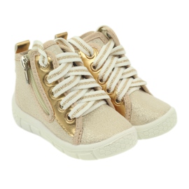 Befado scarpe per bambini sneakers pantofole 547P004 giallo 3