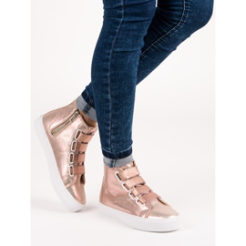 Sneakers Rosa Con Elastico 1