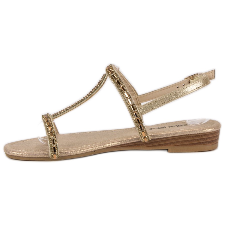 Bello Star Sandali dorati da donna d'oro 2