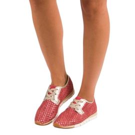 Kylie Sneakers alla moda legate rosso 1