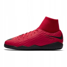 Scarpa da interno Nike HypervenomX Phelon rosso rosso 1