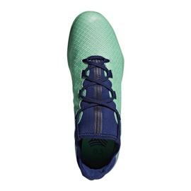 Scarpe indoor adidas X Tango 17.3 In M CP9142 blu turchese verde 1