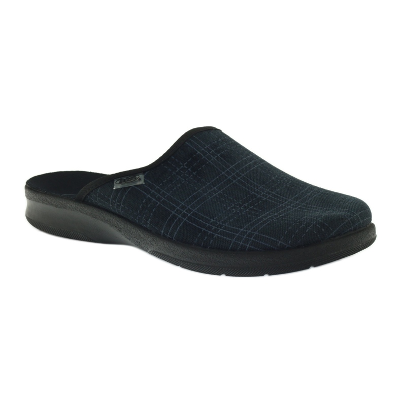 Ciabatte pantofole, Befado a scacchi 548m013 grigio 1