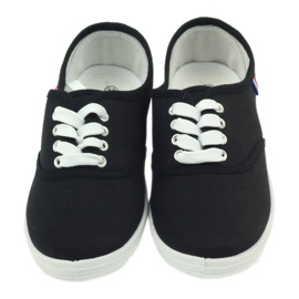 Sneakers nere da donna American Club nero 4