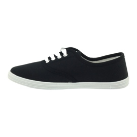 Sneakers nere da donna American Club nero 2