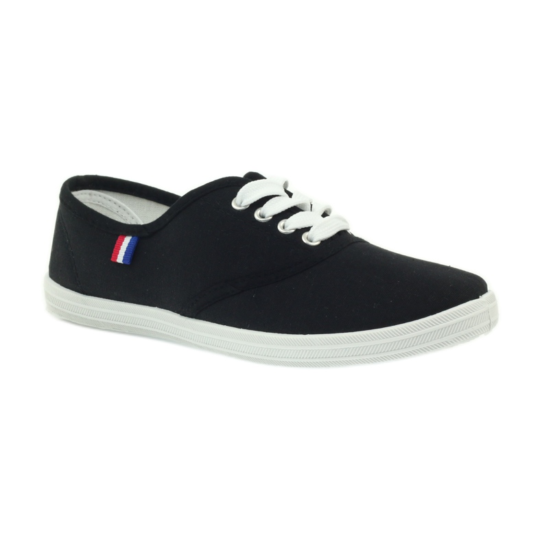 Sneakers nere da donna American Club nero 1