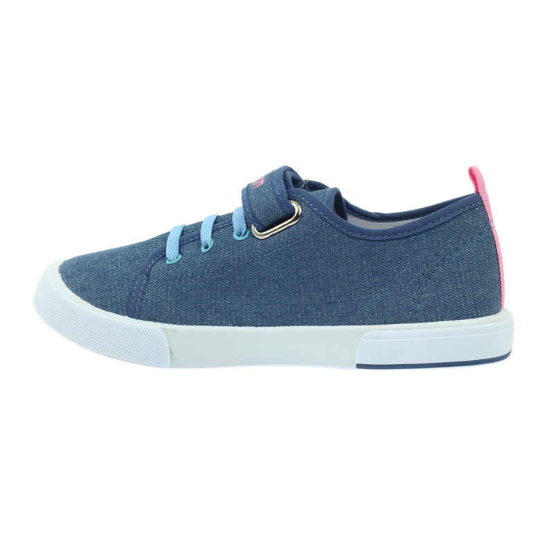 American Club Sneakers americane labbra rosa blu navy 2