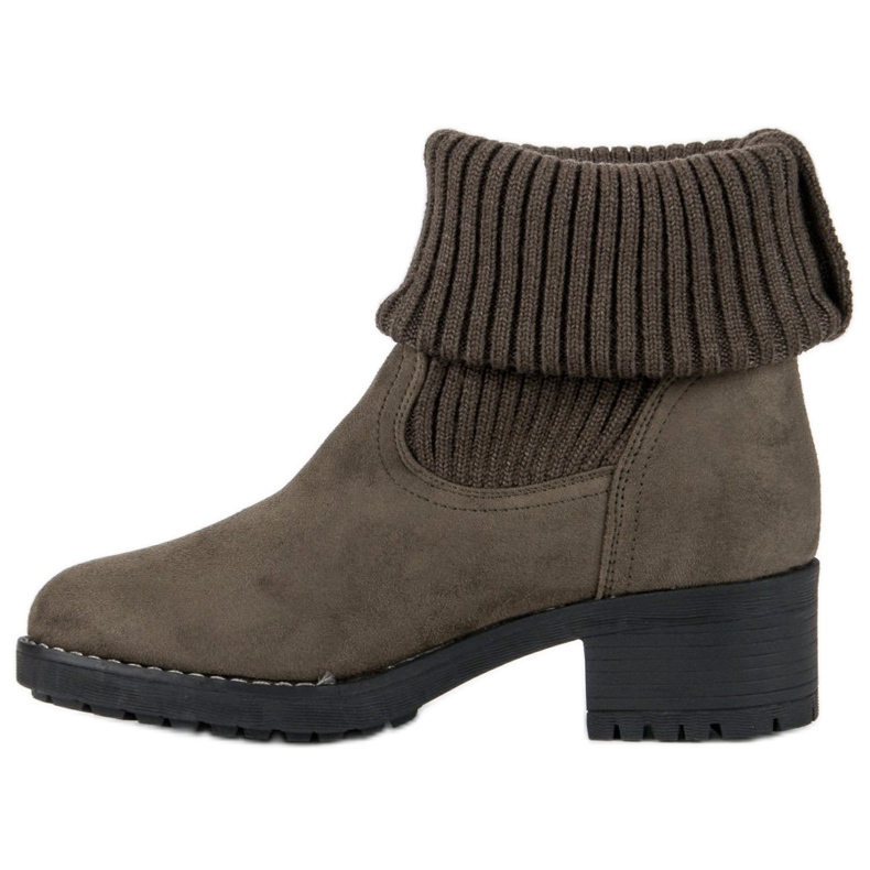 Seastar Stivali alti slip-on verde 1