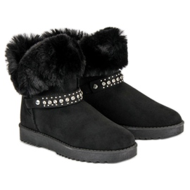 Seastar Mukluki con pelliccia nero 2