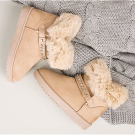 Seastar Mukluki con pelliccia marrone 1