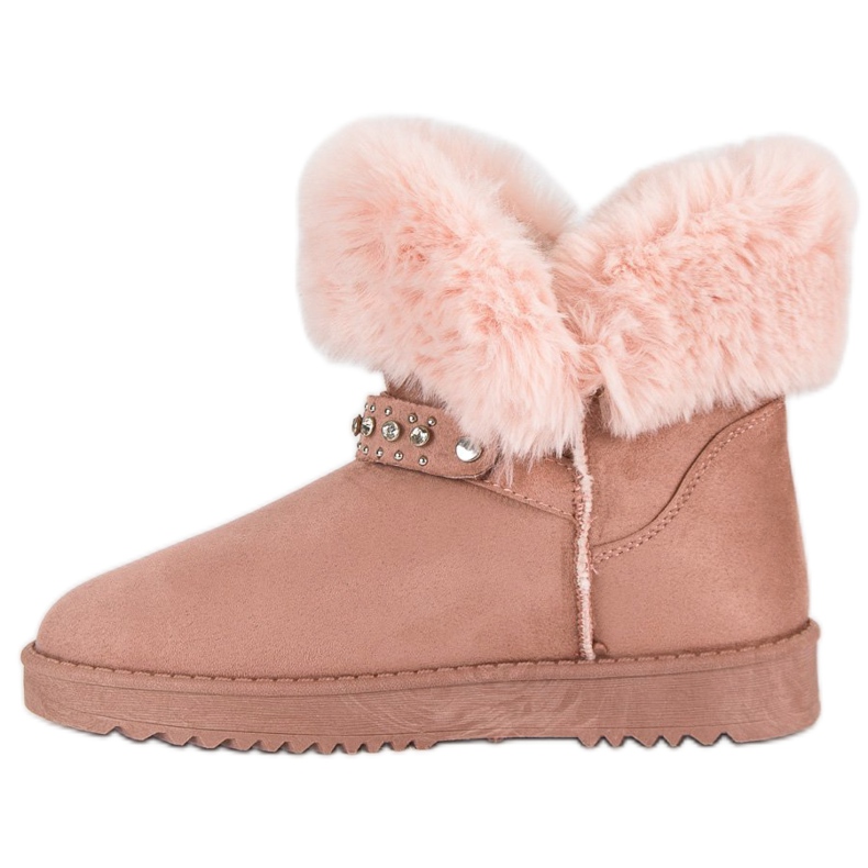 Seastar Mukluki con pelliccia rosa 1