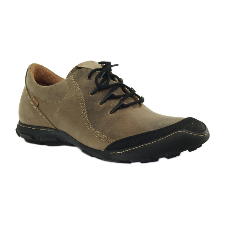 Badura 2159 scarpe sportive comode nero marrone 1