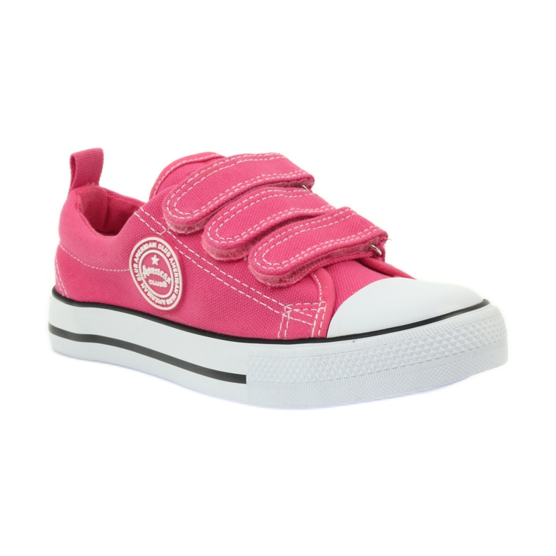 American Club Scarpe da ginnastica americane sneakers scarpe da bambino rosa 1