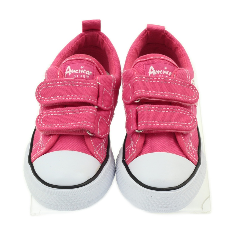 Sneakers rosa American Club, sneakers per bambini 4