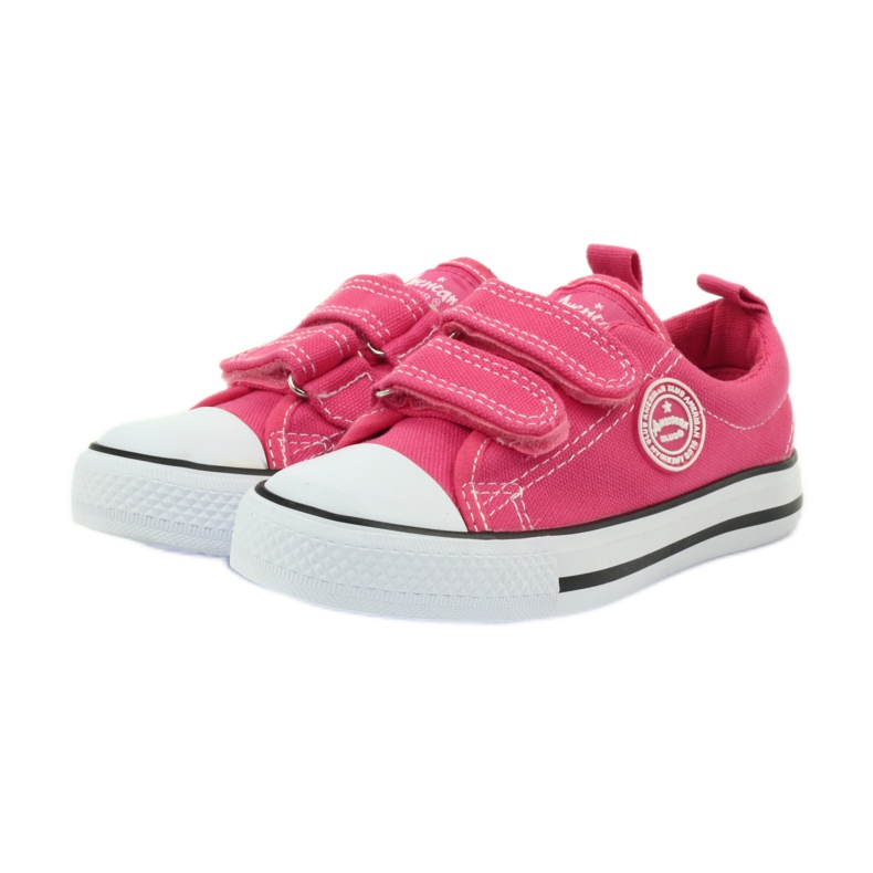 Sneakers rosa American Club, sneakers per bambini 3