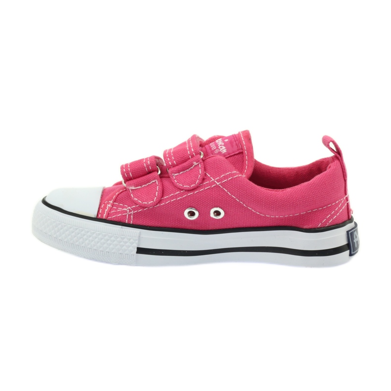 Sneakers rosa American Club, sneakers per bambini 2