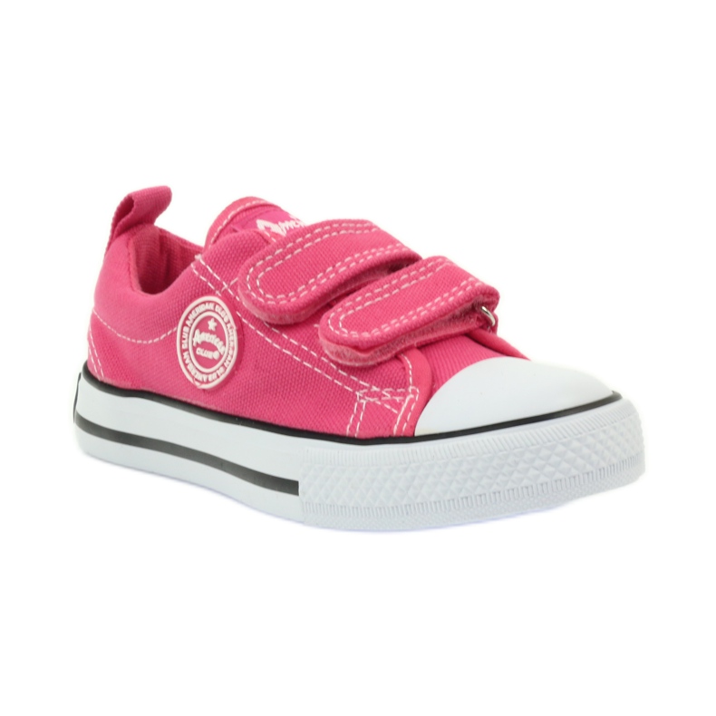 Sneakers rosa American Club, sneakers per bambini 1