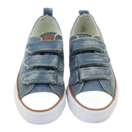 American Club Scarpe da ginnastica americane sneakers scarpe da bambino blu 4