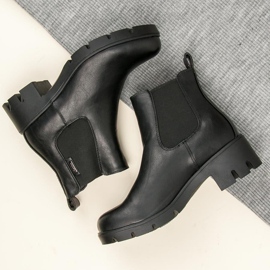 Small Swan Stivaletti Chelsea neri nero 1