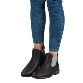 Vinceza Eleganti stivali Jodhpur nero 1