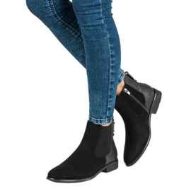 Filippo Comodi stivali per l'autunno nero 1