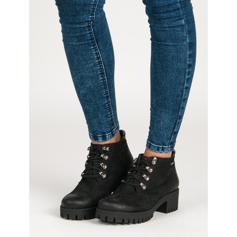 Stivali casual VINCEZA nero 1