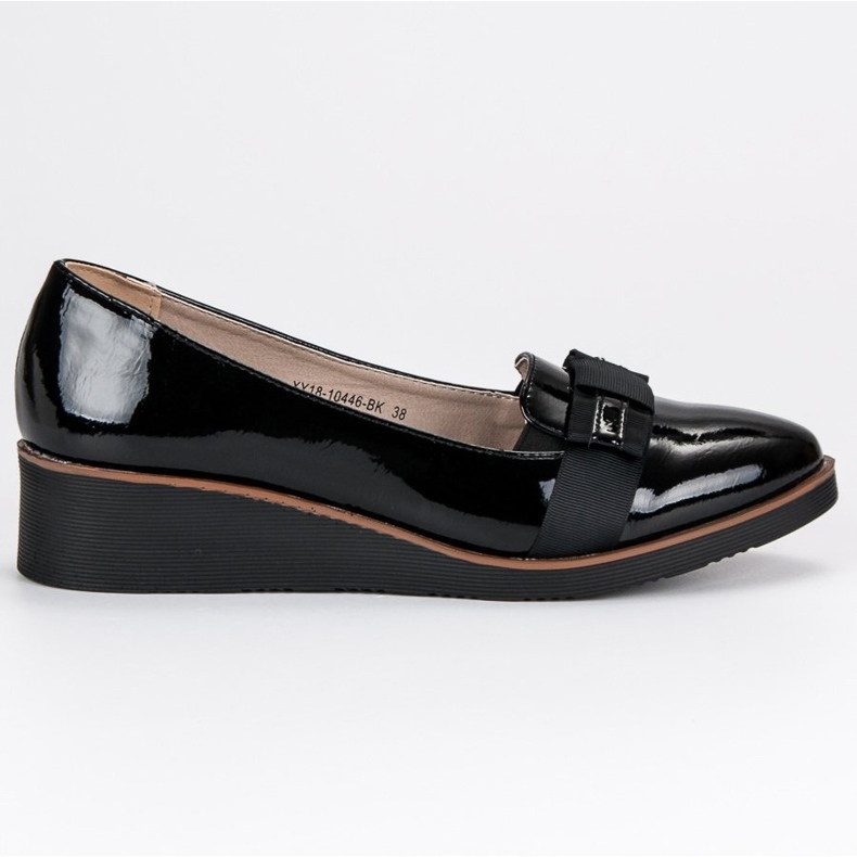 Ballerine laccate VINCEZA nero 2