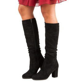 Stivali da donna classici nero 1