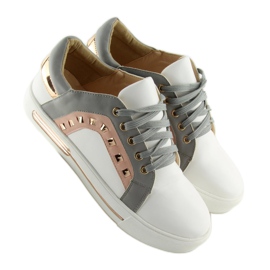 Sneakers BH-115 da donna grigie bianco 1