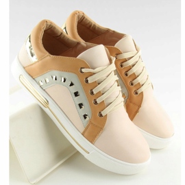 Sneakers BH-115 Camel da donna beige multicolore 1