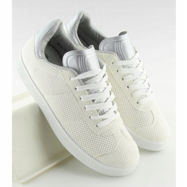 Sneakers da donna bianche BL131P White bianco 2