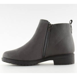 Stivaletti Chelsea da donna grigi caldi NB225P Grigio 1