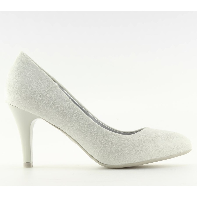 Décolleté con punta a mandorla grigio B-41 Grey 2