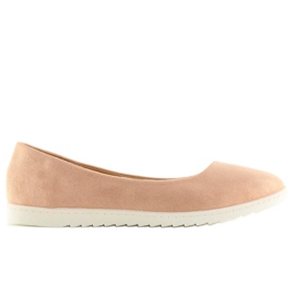 Ballerine da donna rosa liscio BH1236-BL Pink 2