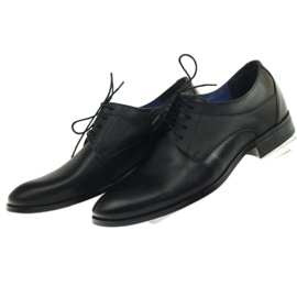 Nikopol Scarpe in pelle maschile formali nere 1677 nero 5