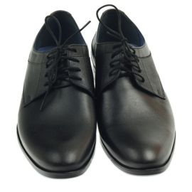 Nikopol Scarpe in pelle maschile formali nere 1677 nero 3