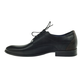 Nikopol Scarpe in pelle maschile formali nere 1677 nero 2