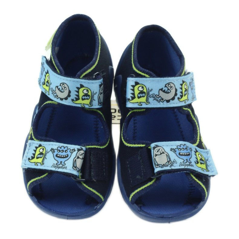 Befado scarpe per bambini sandali pantofole 250P076 blu verde blu navy 4