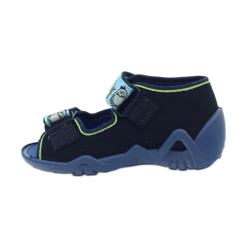 Befado scarpe per bambini sandali pantofole 250P076 blu verde blu navy 2